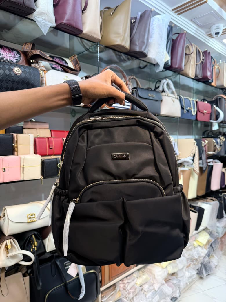 Chrisbella Bagpack Black